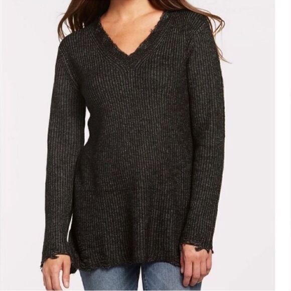 Stitches & Stripes Gray Sweater(Size Medium) - Picture 1 of 9